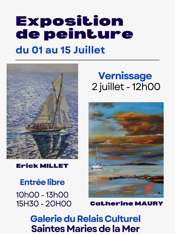 Exposition Eric Millet et Catherine Maury