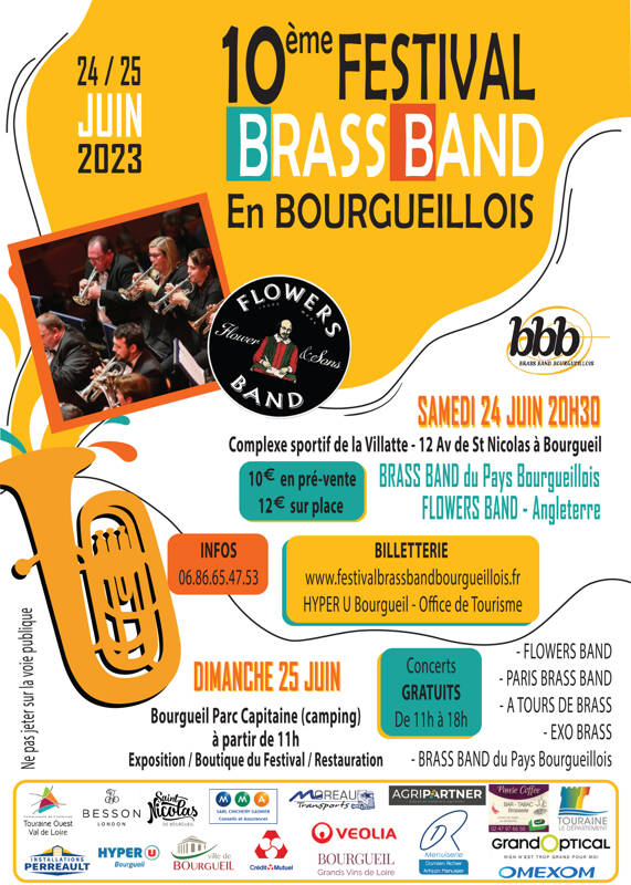 Concert de Gala - Festival Brass Band en Bourgueillois