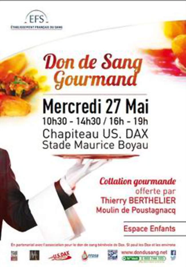 Don du sang gourmand