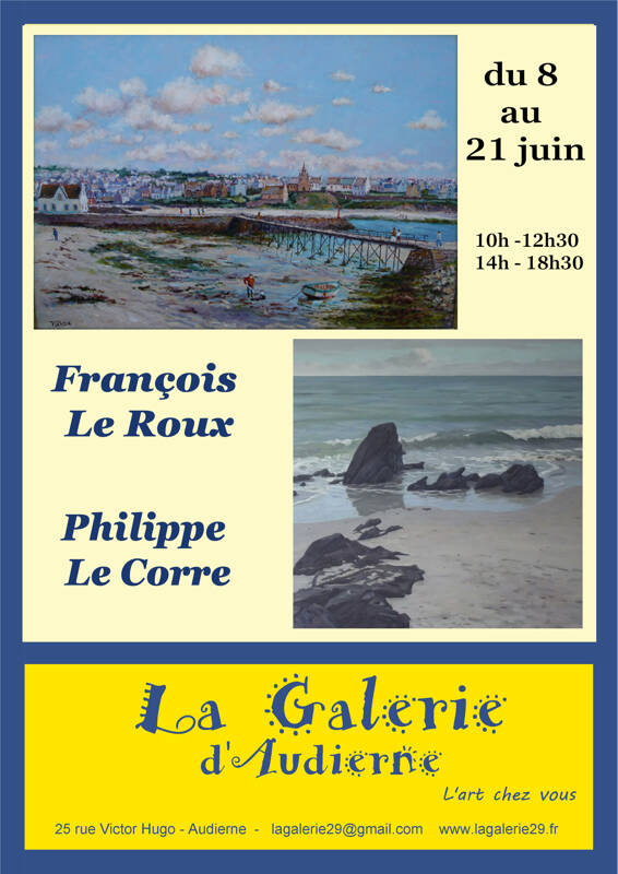 Exposition Le Roux / Le Corre