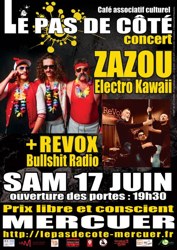 Zazou + Revox en concert