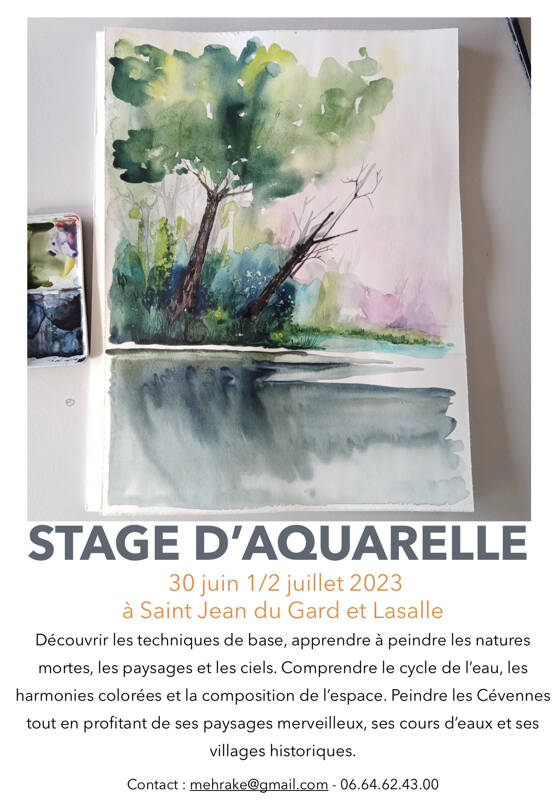 Stage d’aquarelle
