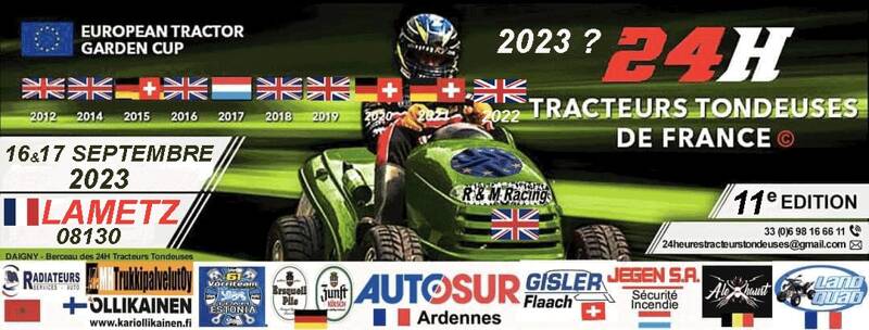 24 Heures Tracteurs tondeuses de France 2023   11e édition