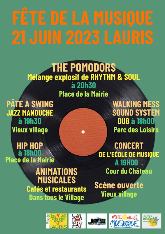 LAURIS FÊTE LA MUSIQUE LE 21 JUIN