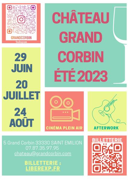 Afterwork au Château Grand Corbin