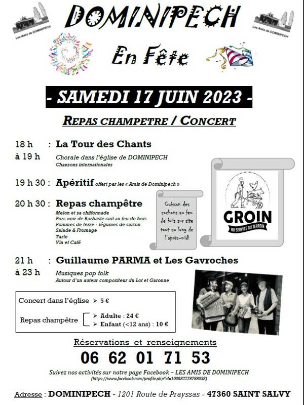 Dominipech en fête
