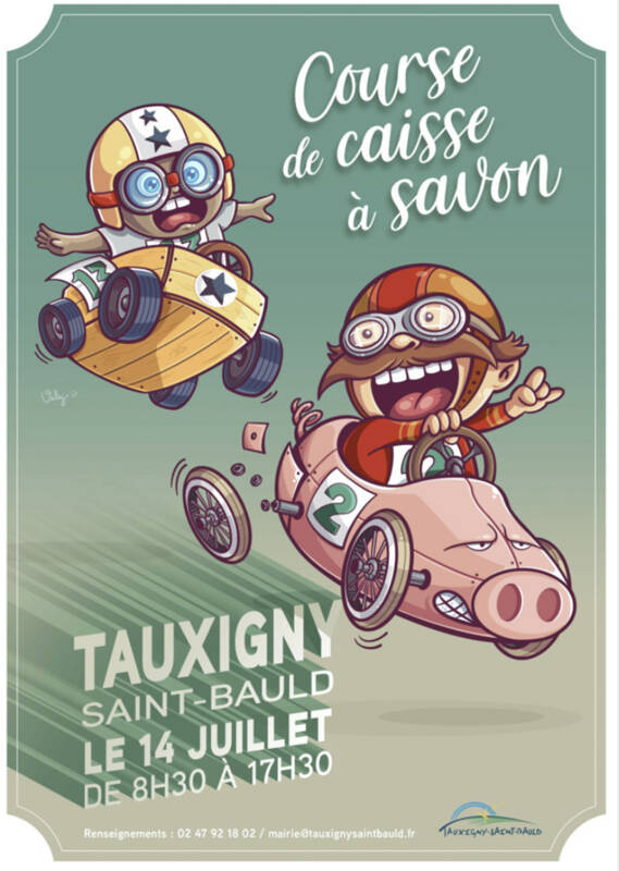 Course de caisses à savon Tauxigny-Saint-Bauld