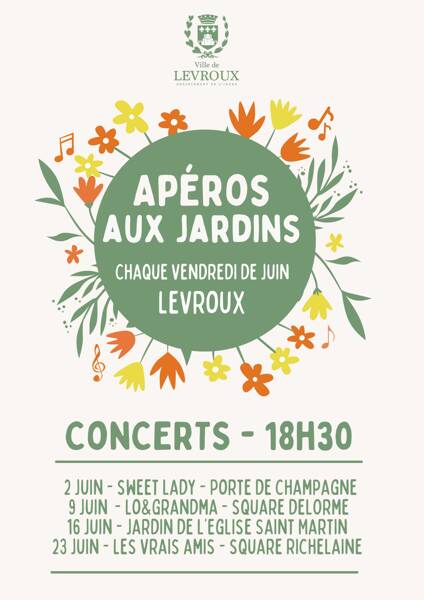 Apéros aux Jardins 