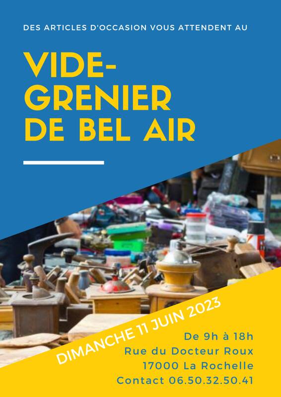 VIDE GRENIER DE BEL AIR