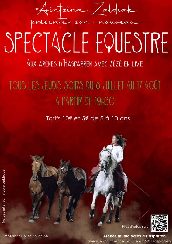 Spectacle équestre Hasparren