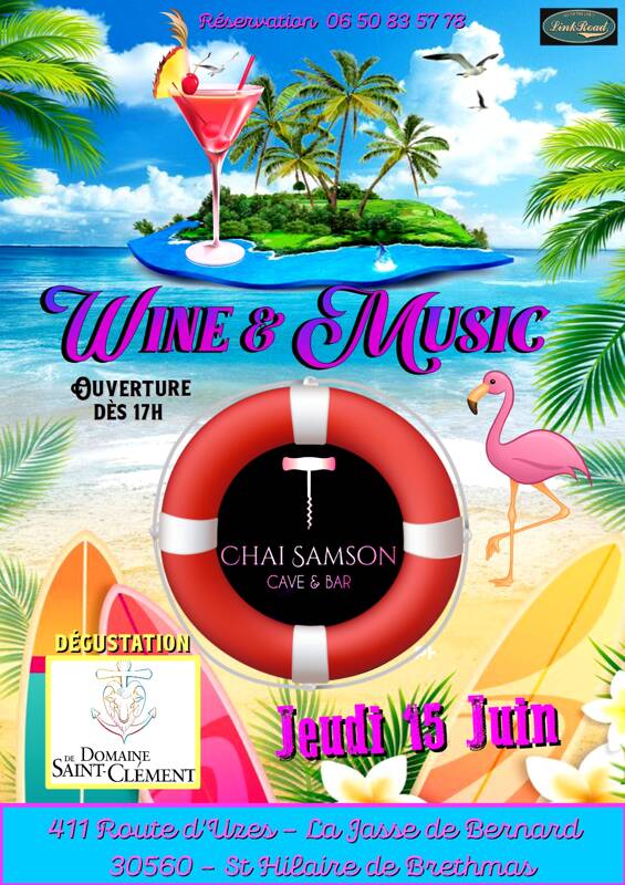 Wine & Music Ambiance plage