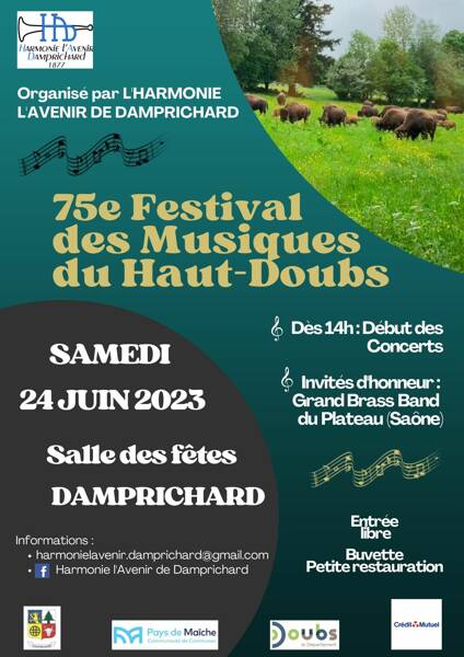 75ème Festival des sociétés de musique du Haut-Doubs