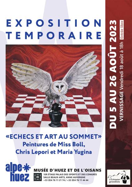 Exposition Art et Echecs au Sommet