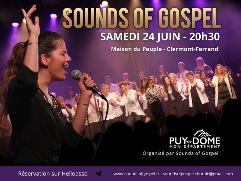 Concert Sounds of Gospel à la Maison du Peuple