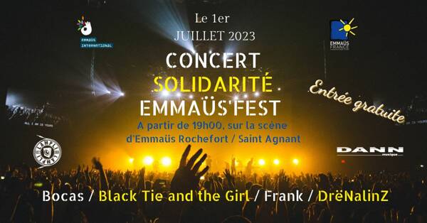 Concert Solidarité Emmaüs'Fest