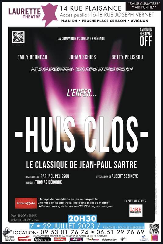 Huis Clos - Festival Off Avignon