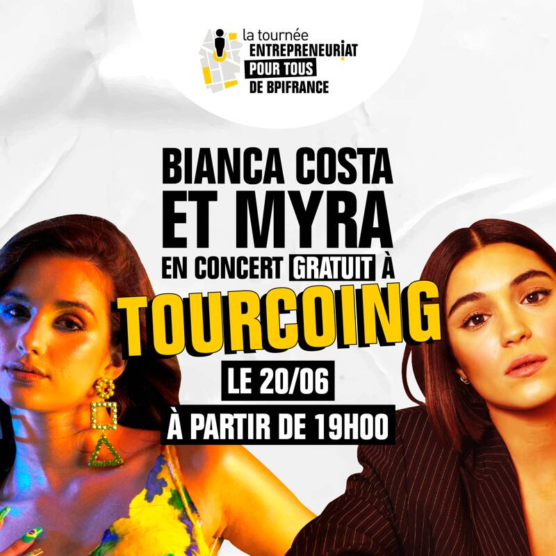 Entrepreneuriat pour Tous - Concert gratuit MYRA et BIANCA COSTA