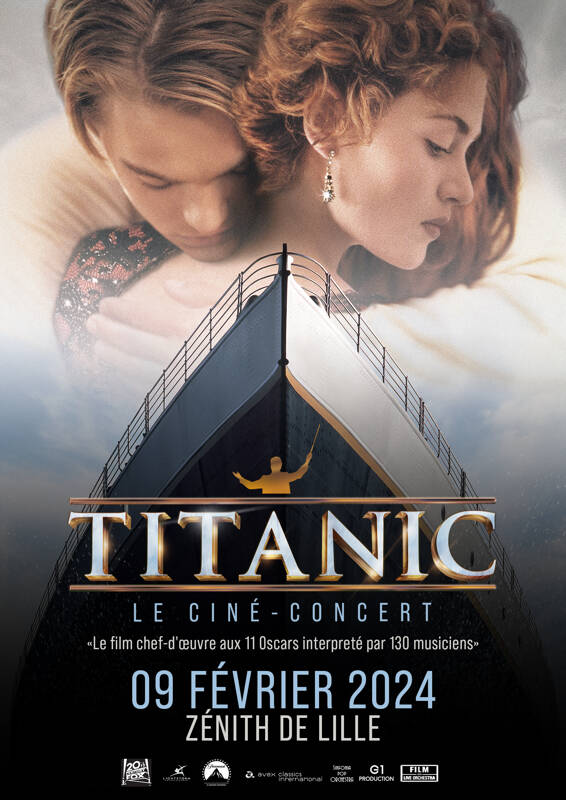 TITANIC en ciné-concert à Lille