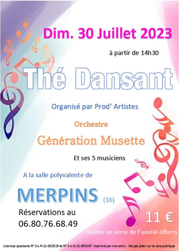 Thé dansant à MERPINS