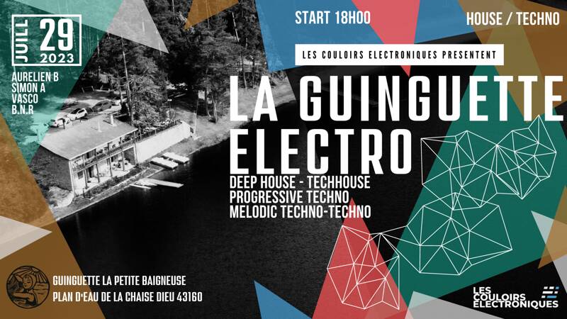 LA GUINGETTE ELECTRO X LES COULOIRS ELECTRONIQUES