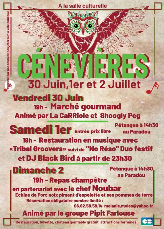 Fête Cénevières