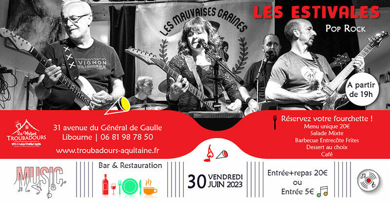 Concert les mauvaises graines et barbecue party