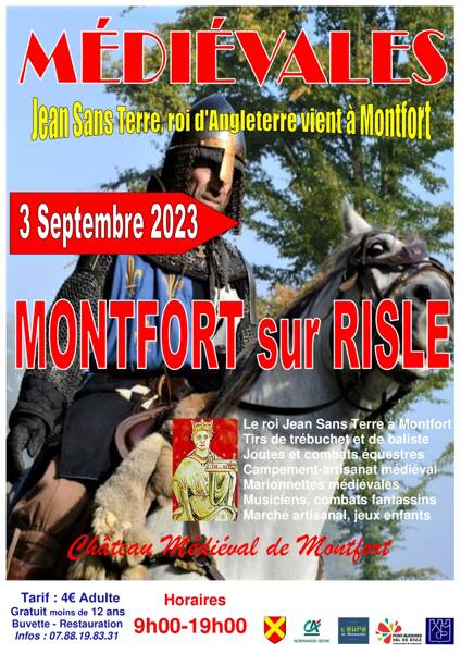 Médiévales de Montfort sur Risle - 3 septembre 2023