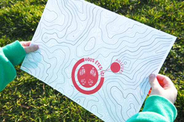 « Vous êtes ici »