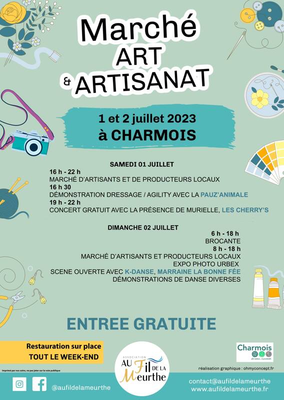 Marché art et artisanat 2023