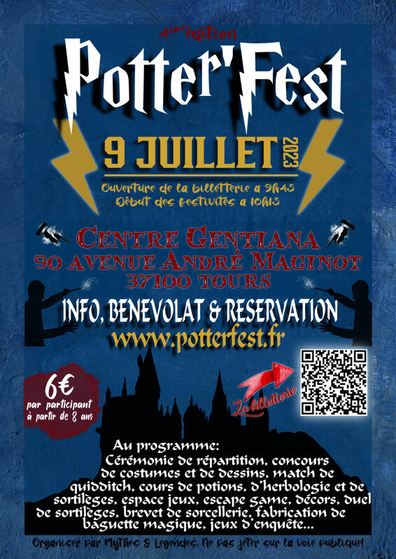 Potter'fest 4éme édition Tours