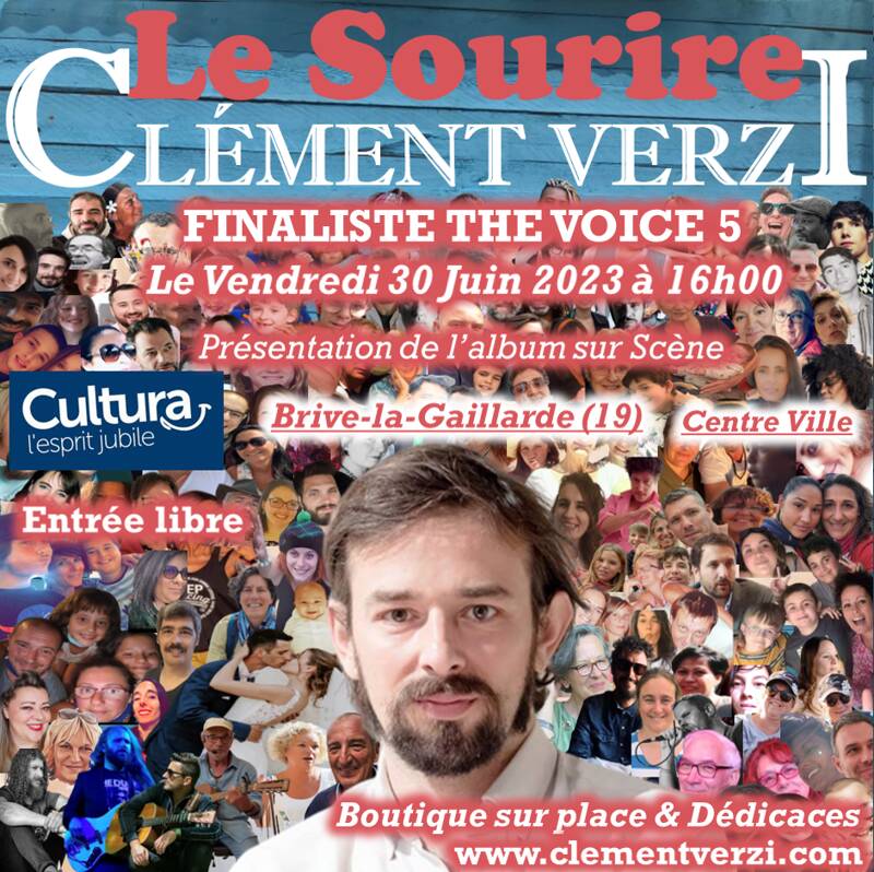 Concert de Clément Verzi - Finaliste The Voice 5