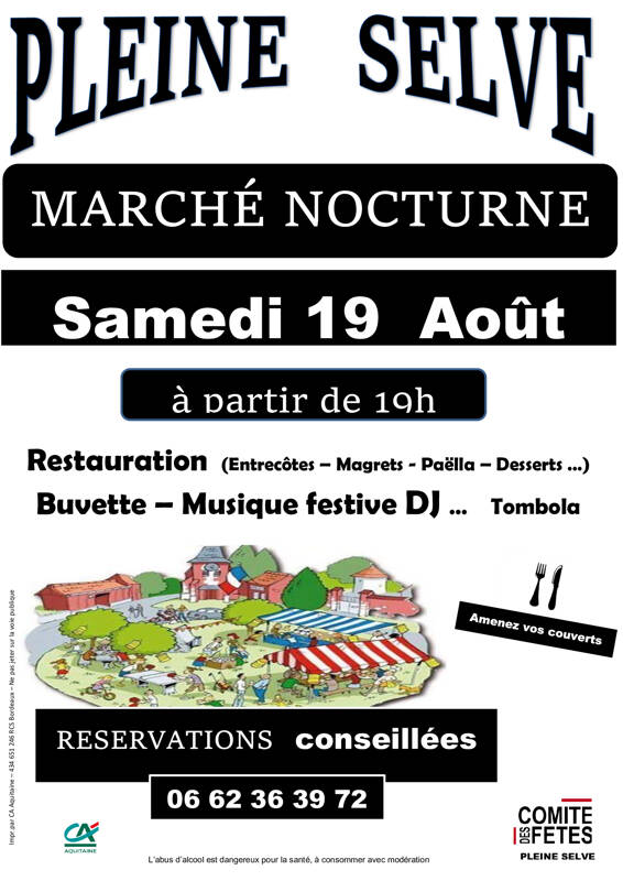 Marché NOCTURNE - FETE CAMPAGNARDE