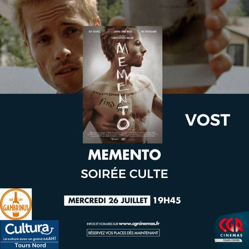 Soirée culte : Memento