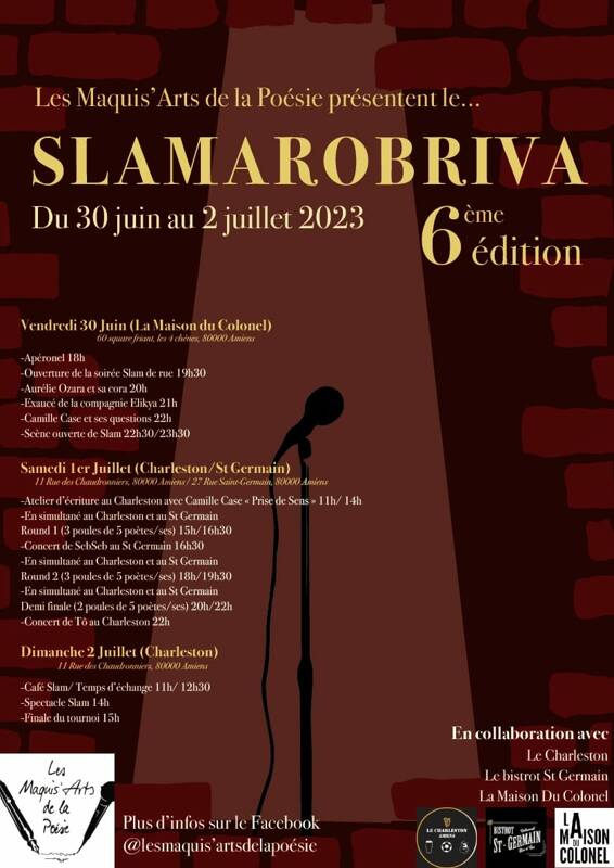 Slamarobriva - festival de Slam à Amiens