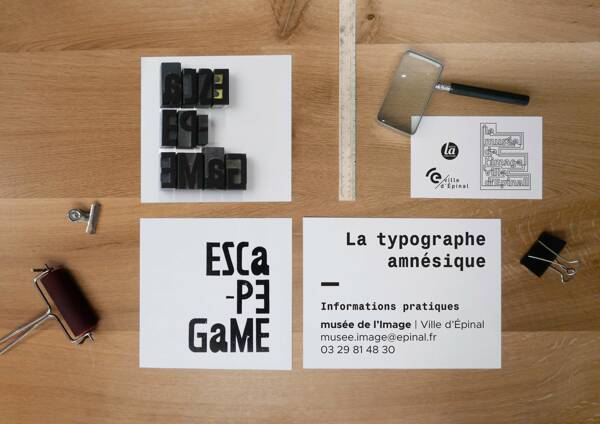 Escape Game de la typographe amnésique