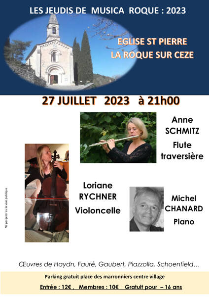 CONCERT EN TRIO INSTRUMENTAL