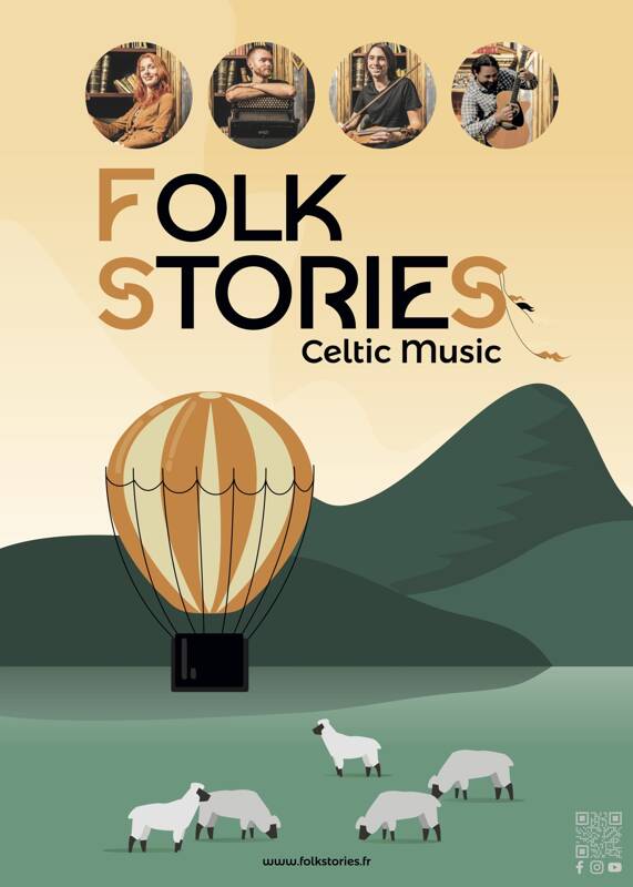 Concert de musique Irlandaise – GROUPE FOLK STORIES