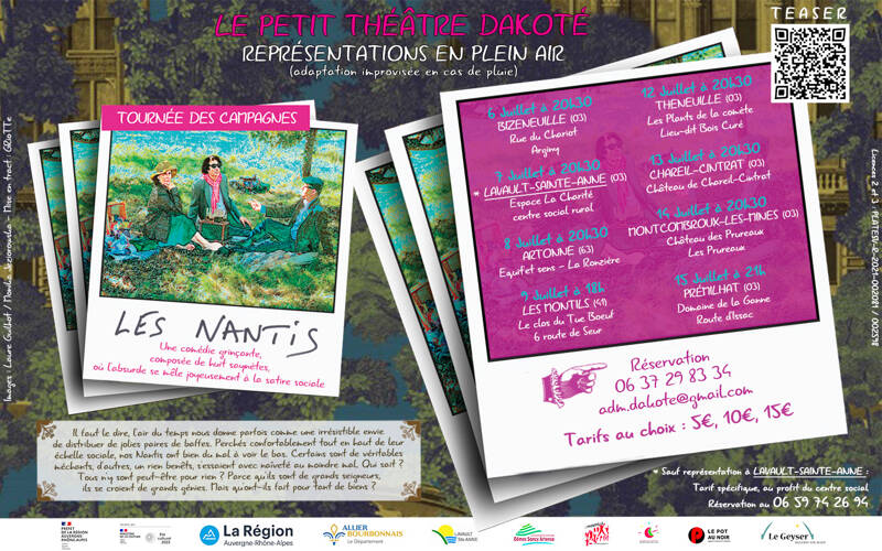 Tournée des Campagnes du Petit Théâtre Dakôté