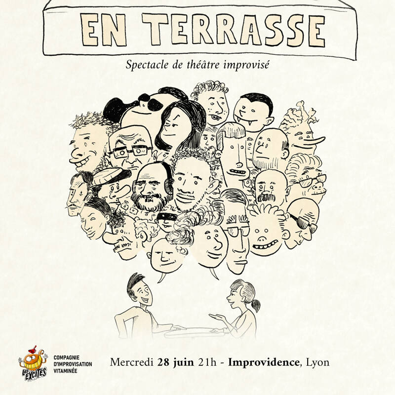 En terrasse- théâtre d'impro