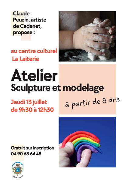 Atelier sculpture et modelage