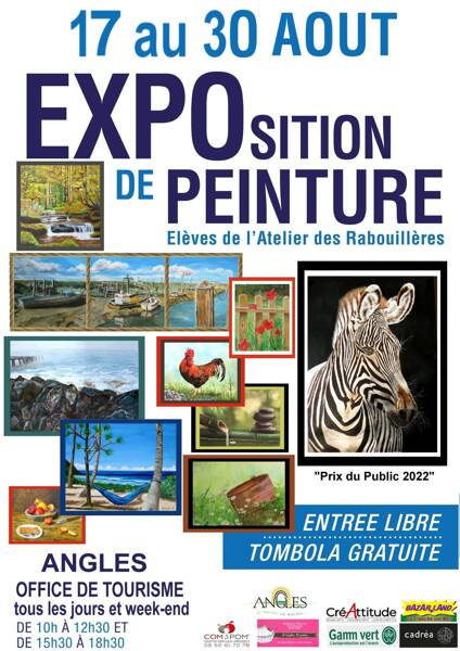 Exposition de peinture - Elèves de l’Atelier des Rabouillères