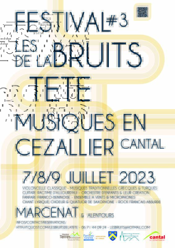 Festival les Bruits de la Tête - Musiques en Cézallier