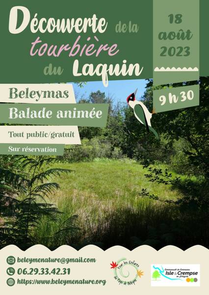 Découverte de la Tourbière du LAQUIN