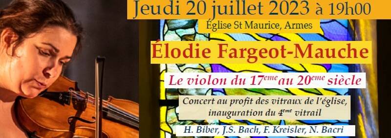 Fédémuse : Concert Elodie Fargeot-Mauche
