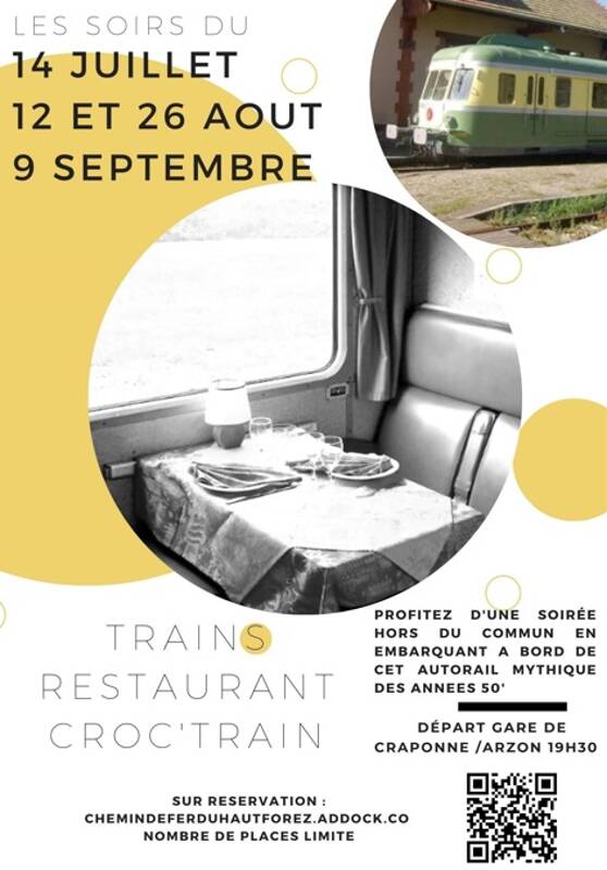 Train restaurant Croc'Train