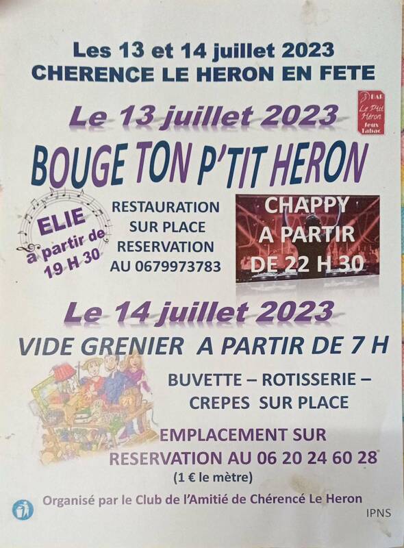 Vide grenier et restauration champêtre