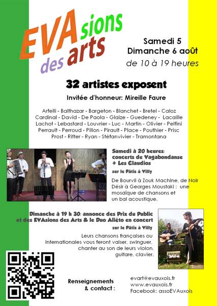 EVAsions des Arts