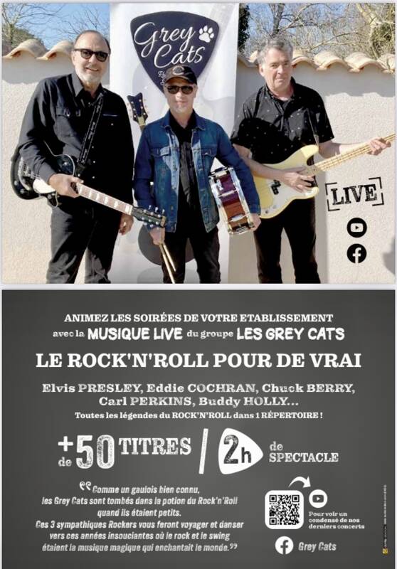 Concert des GREYCATS Rockabilly & Swing