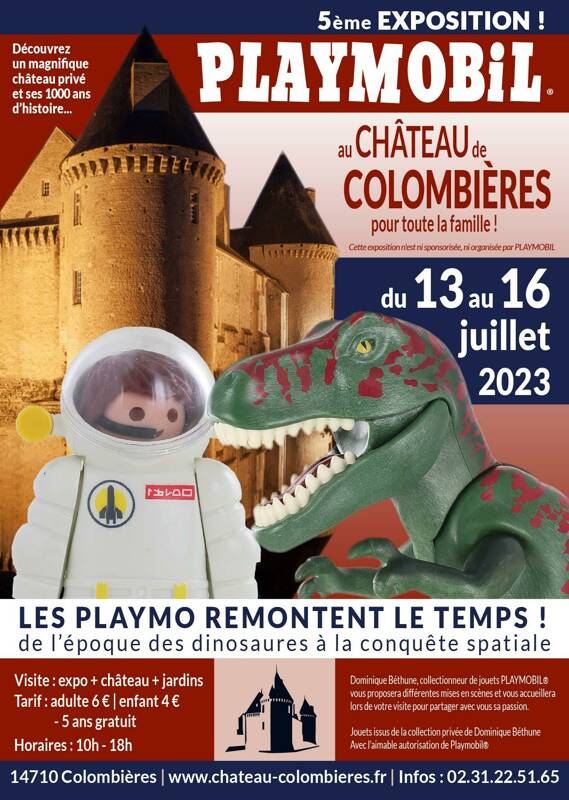 Exposition Playmobil au Château de Colombières