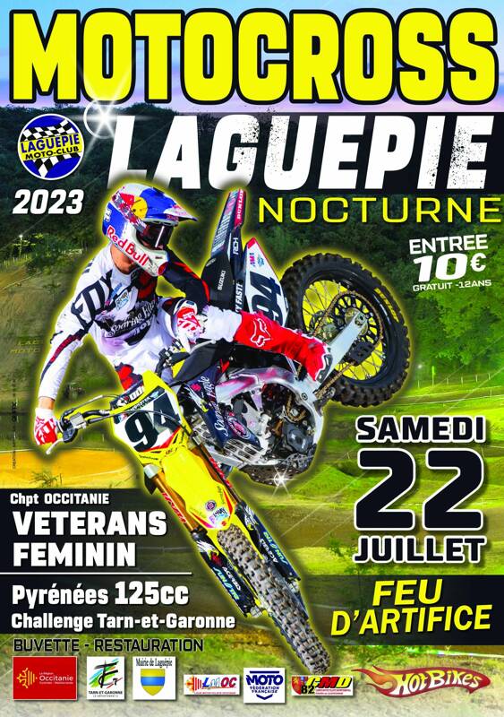 Motocross Nocturne LAGUEPIE